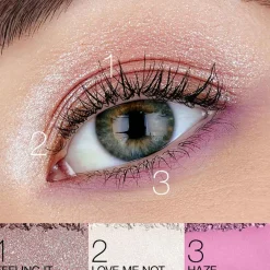 Hot Lidschatten Palette